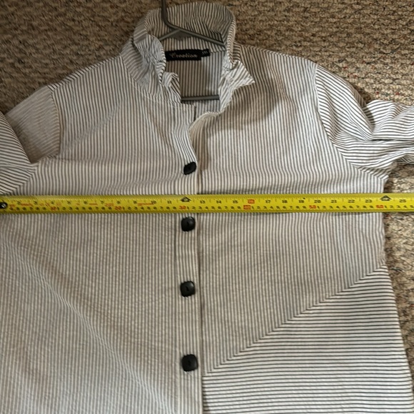 Creation  3/4 Sleeve Tunic Top Size XXL NWOT - Picture 7 of 8